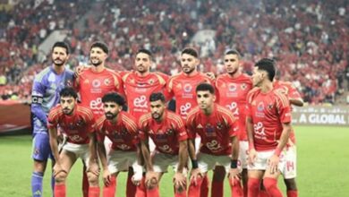 فريق الأهلى المصرى