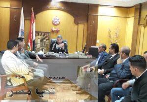 زيارة حزب تحيا مصر لجامعة الغردقة