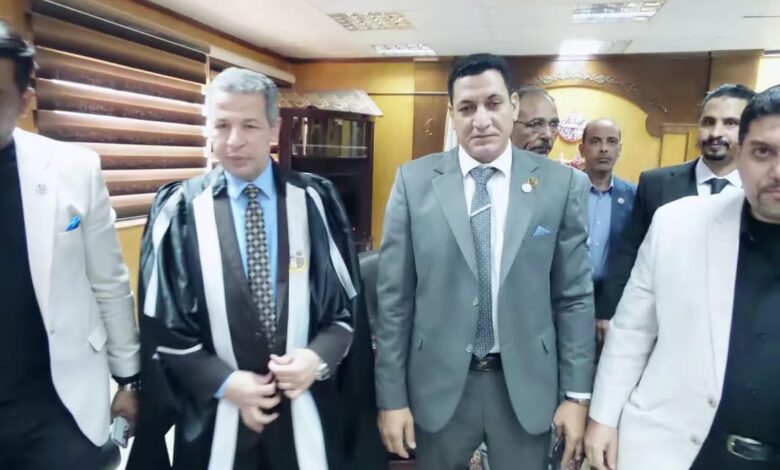زيارة حزب تحيا مصر لجامعة الغردقة