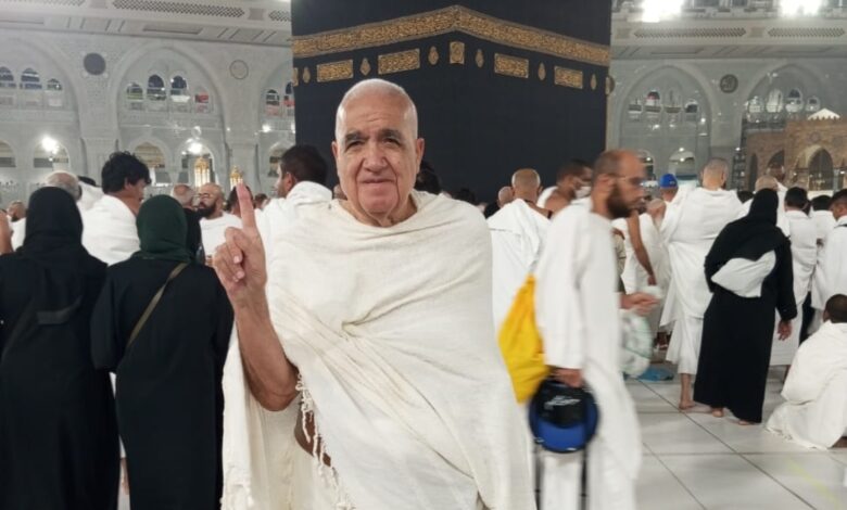 العمرة الثانية للاستاذ حسني طلبة