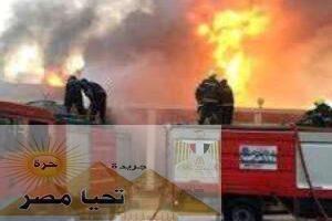 السيطرة على حريق مطعم مأكولات شعبية بالمحلة الكبرى