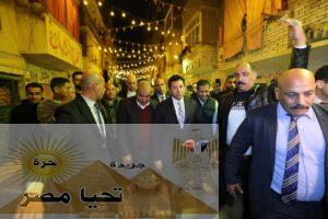 وزير الشباب والرياضة ومحافظ القاهرة يتفقدان تجهيزات إفطار المطرية "15 رمضان"