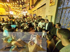 وزير الشباب والرياضة يلتقي شباب المطرية بعد حفل إفطار 15 رمضان