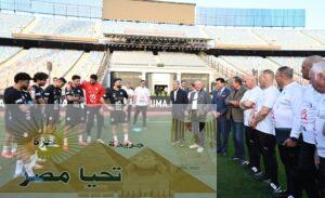 المران الأخير لمنتخب مصر قبل السفر إلى المغرب