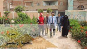 جولة متابعة لوكيل الوزارة بإدارة السنطة لمتابعة انتظام العملية التعليمية