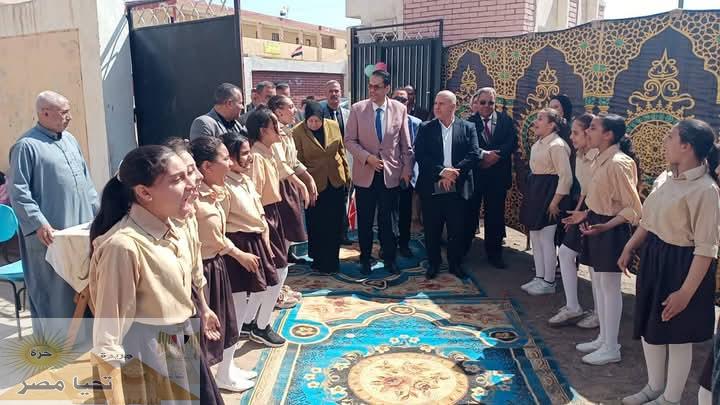 مبادرة "ارجع مدرستك" بمدرسة الشهيد منير سند الرسمية للغات