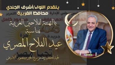 محافظ الغربية يهنئ الفلاحين بعيدهم