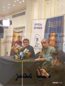 ندوة تكريم الفنان القدير( رياض الخولى )
فى مهرجان الإسكندرية