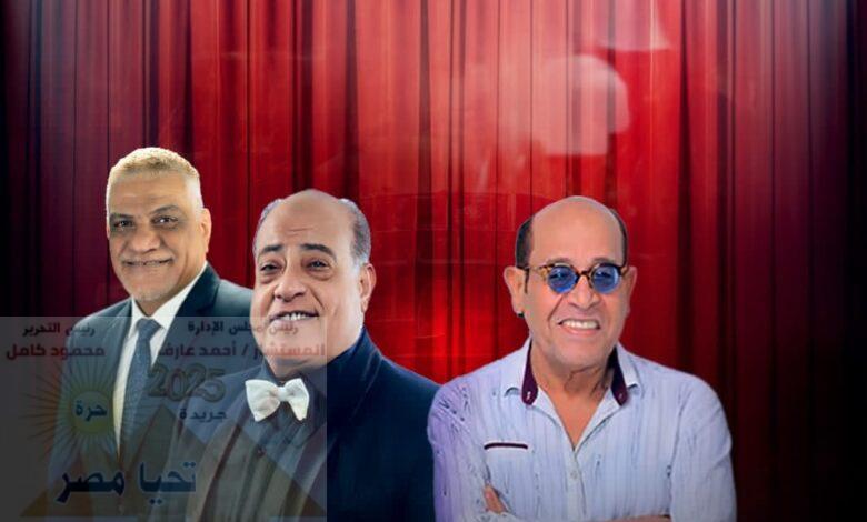 ايهاب مبروك. رضا ادريس ، حسن عبدالفتاح