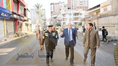 محافظ الغربية والعقيد فؤاد حموده