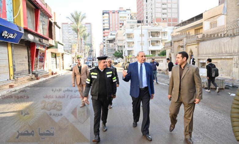 محافظ الغربية والعقيد فؤاد حموده